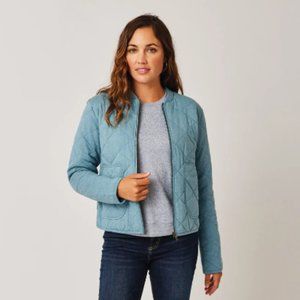 Carve Designs Billie Bomber Hydro Heather XXS